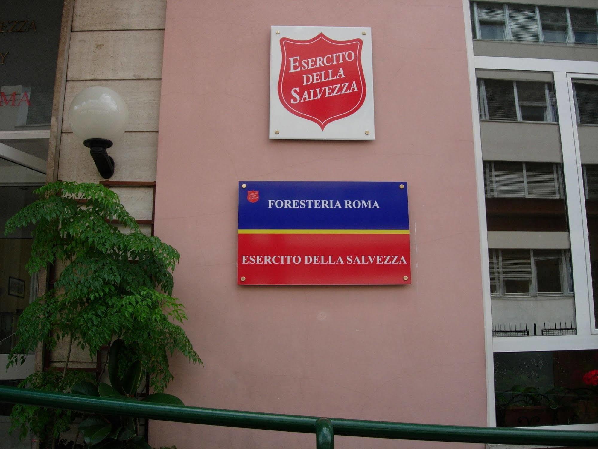 Foresteria Roma Esercito Della Salvezza Buitenkant foto